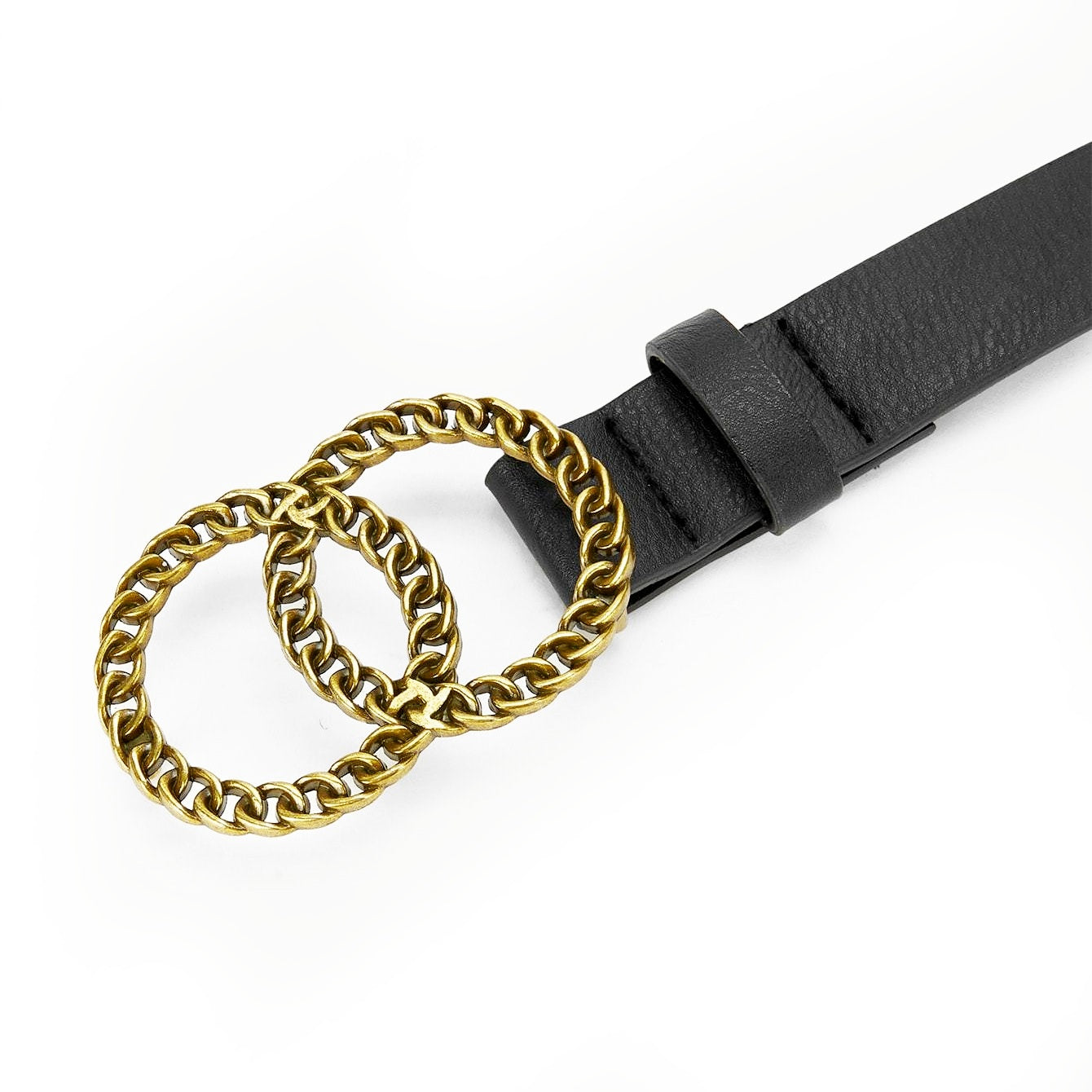Yaritza Double Chain Circle Buckle Belt - Didi Royale