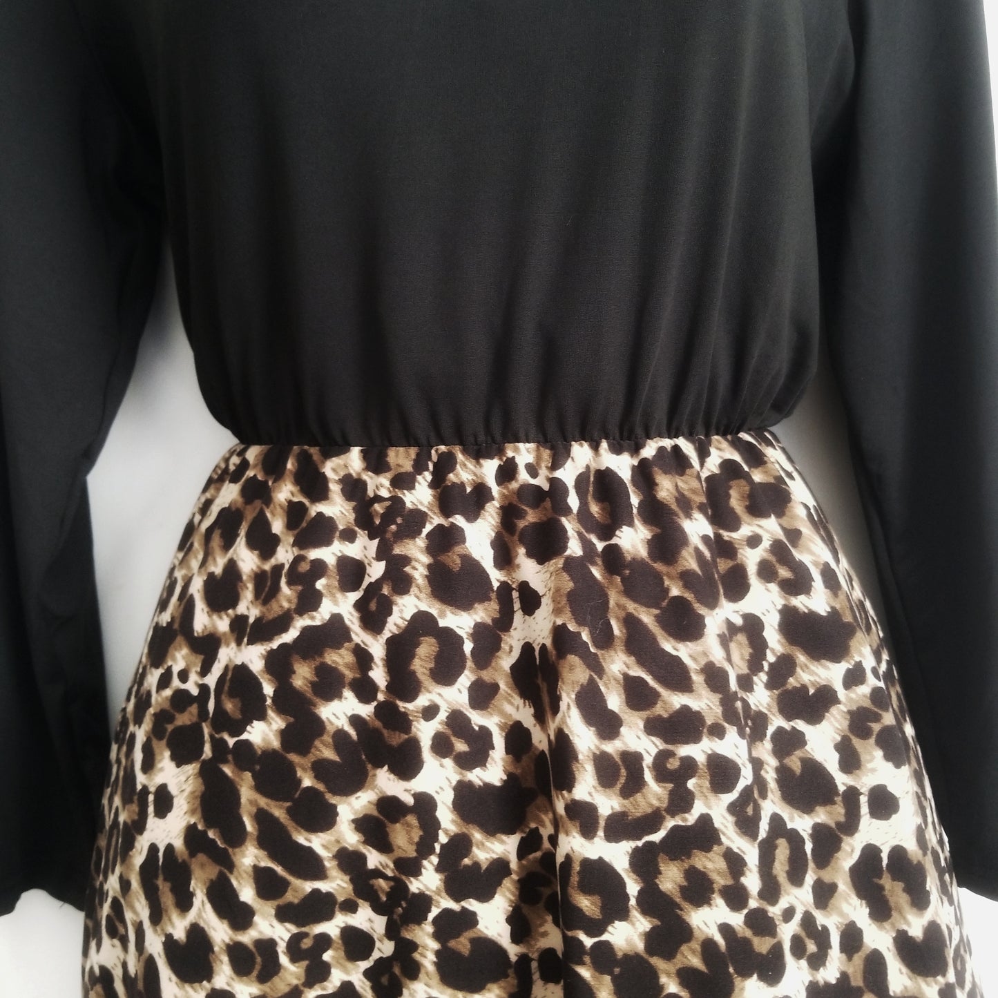 Alaina Leopard Print Mini Dress - Didi Royale
