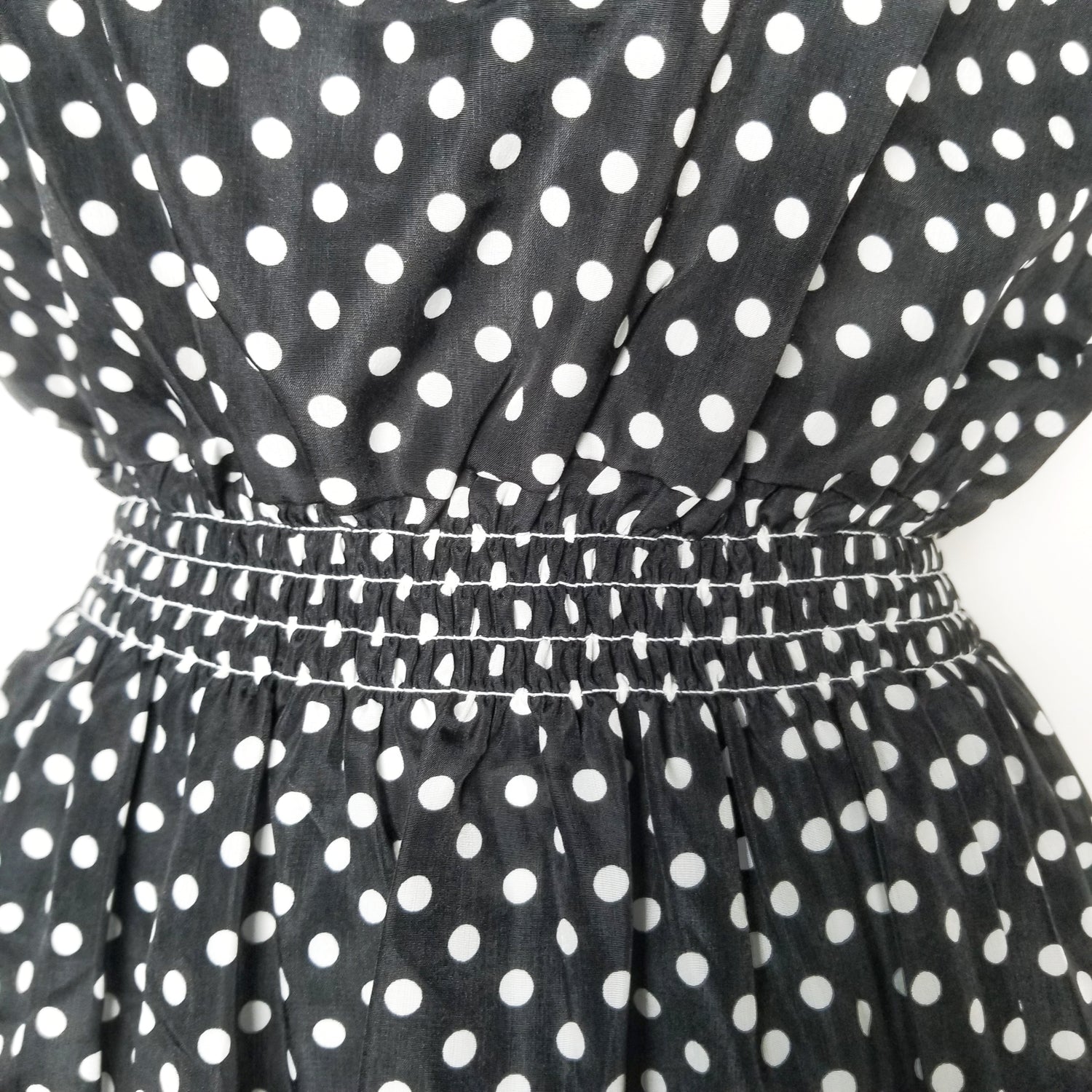 Kelli Chiffon Polka Dot Mini Dress - Didi Royale
