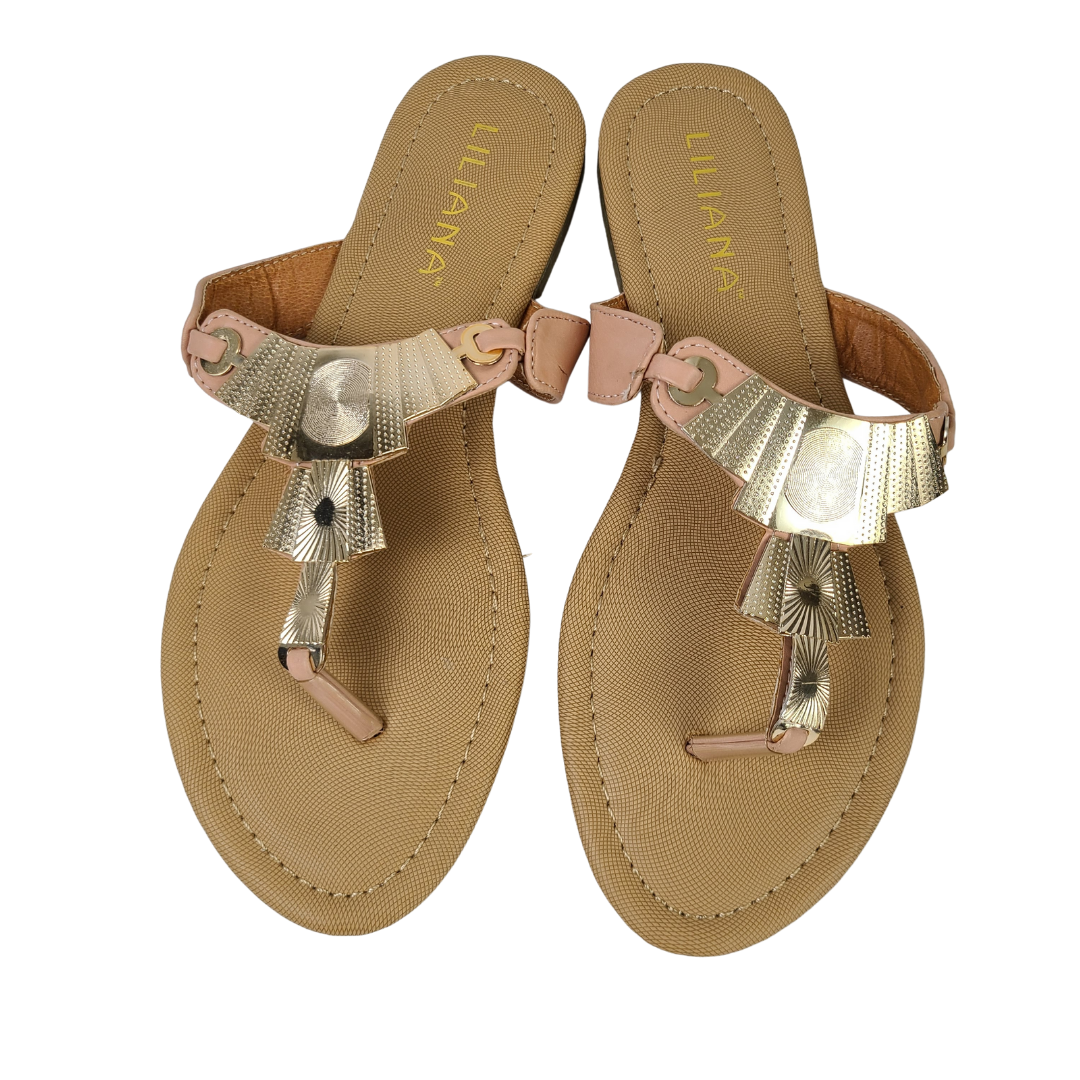 Corey Pink Thong Flip Flop Sandals - Didi Royale