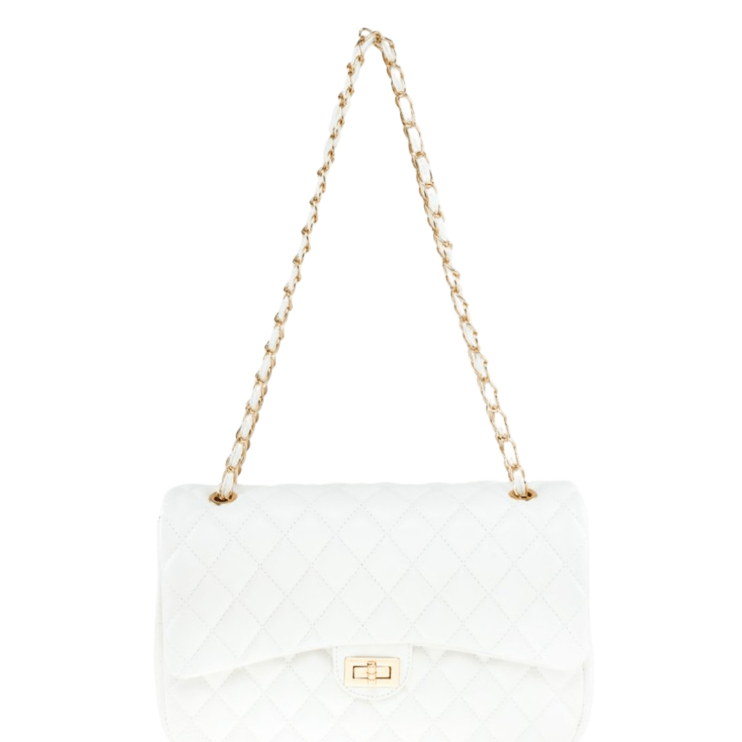 Chantay Quilted Bag With Chain Strap - Didi Royale