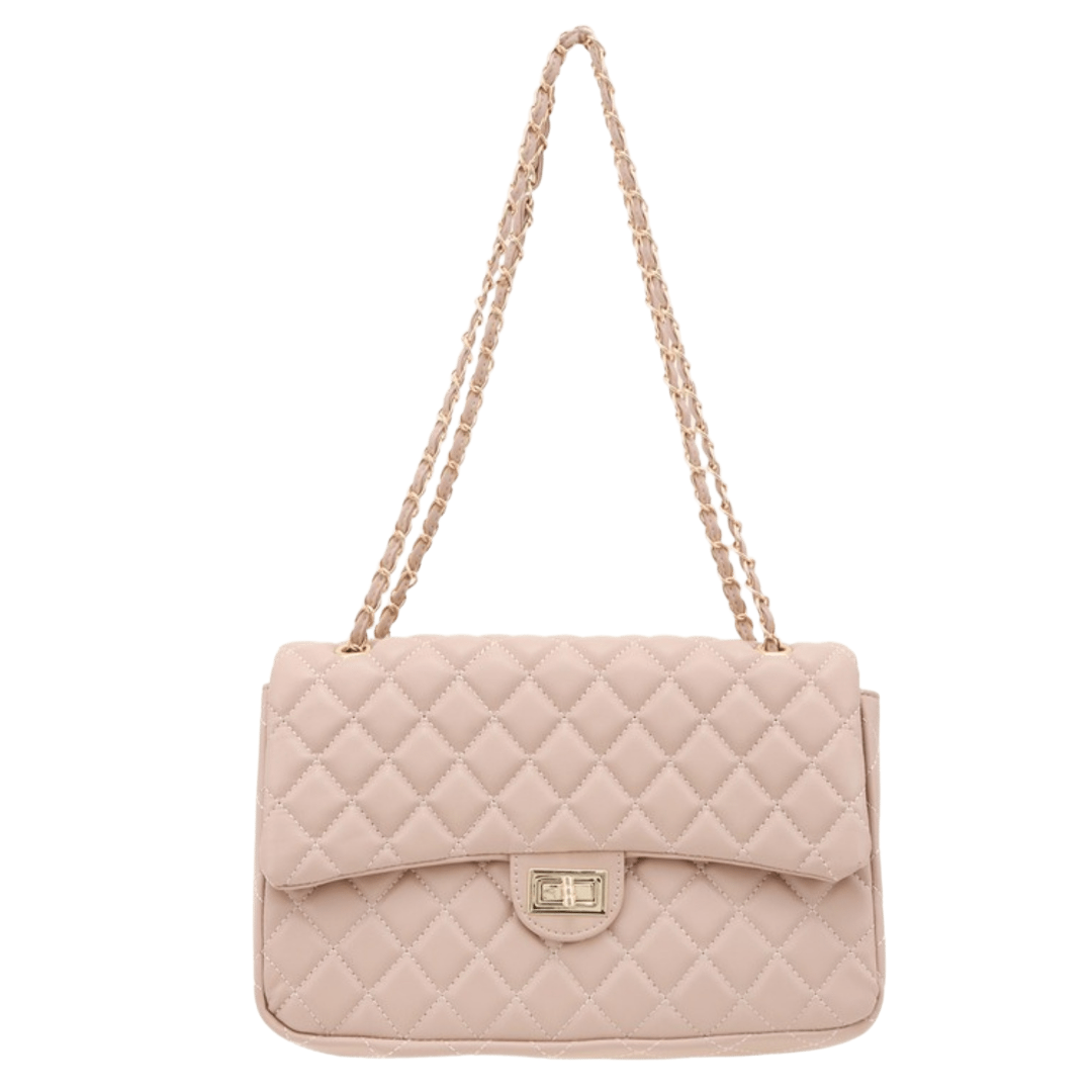 Chantay Quilted Bag With Chain Strap - Didi Royale