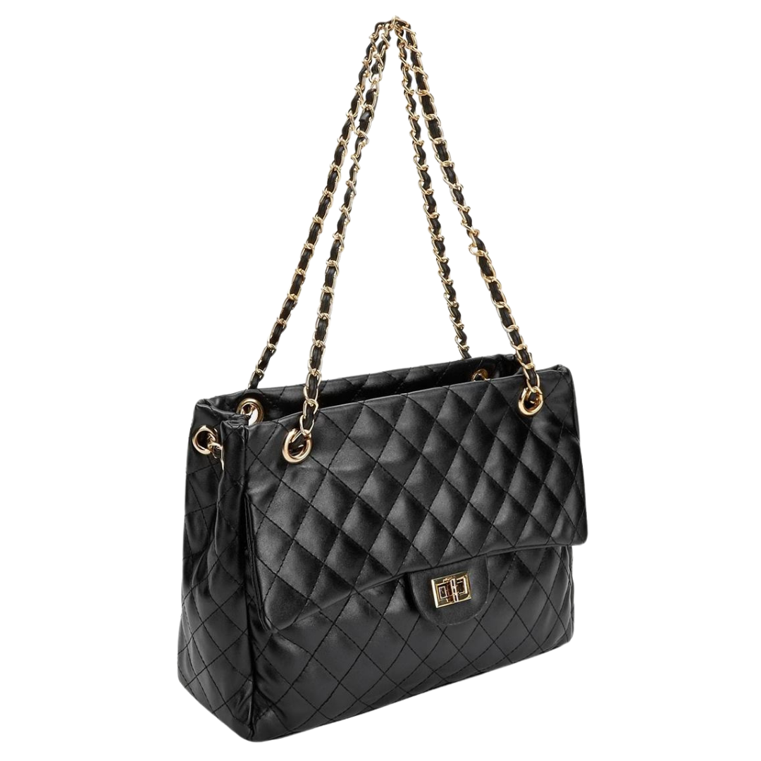 Buy Quilted Shoulder Bag with Chain Straps Online at Best Prices in India -  JioMart.