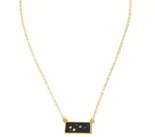 Charliza Rhinestone Constellation Pendant Necklace - Didi Royale