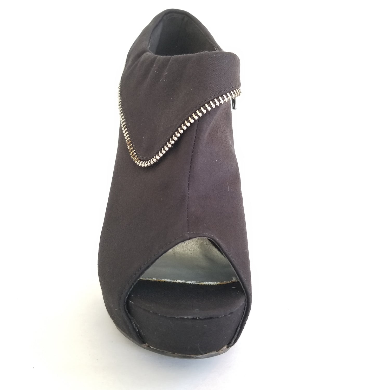 Tyra Gaze Zipper Trim Ankle Boots - Didi Royale