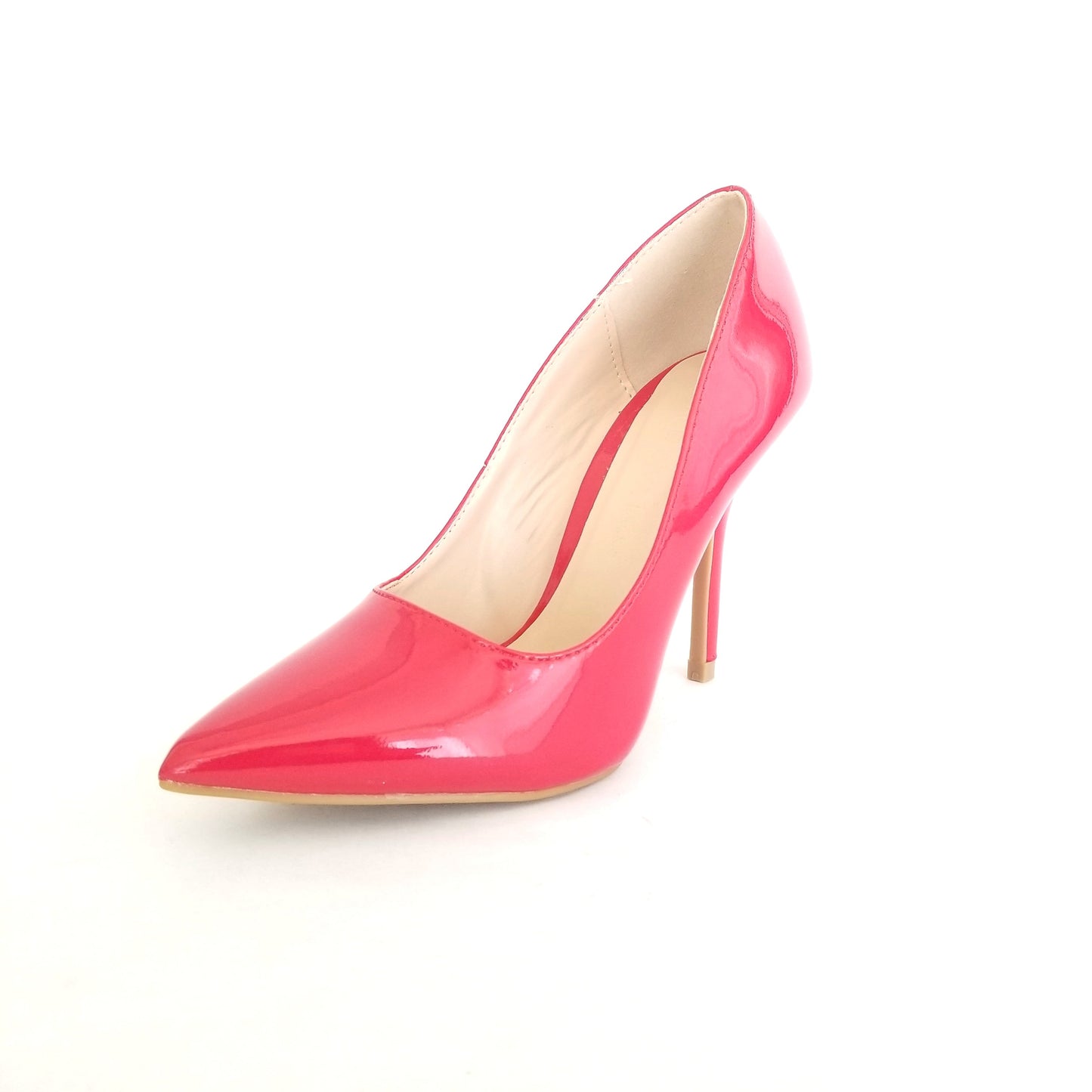 Lovisa Red Patent Leather Pointed Toe Pumps - Didi Royale