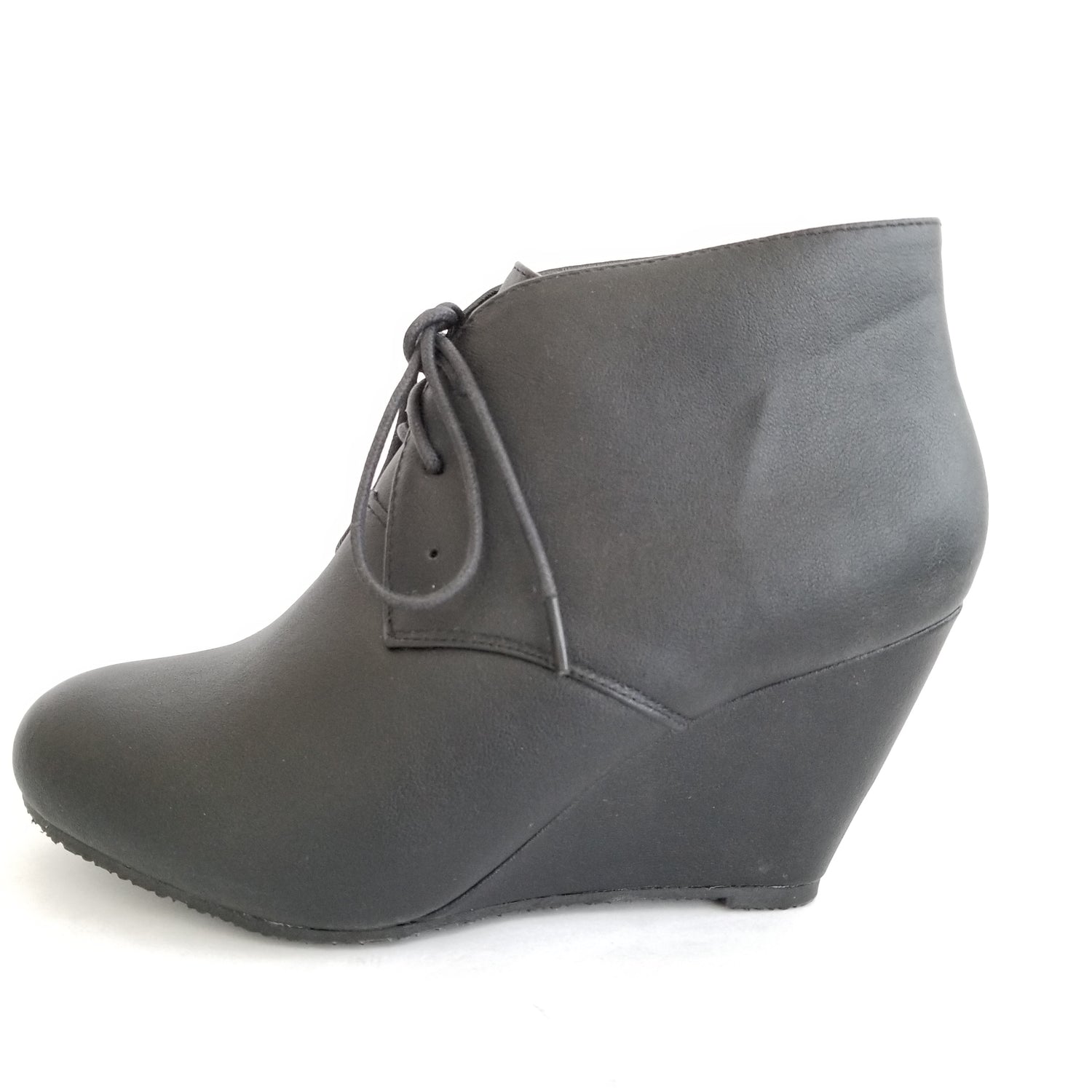 Sally Black Ankle Boots - Didi Royale